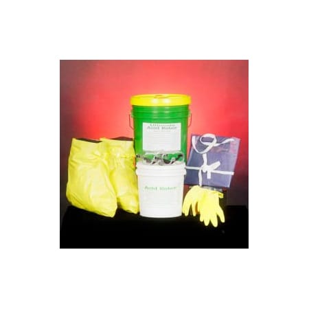 Clift Industries Spill Wizards Ultimate Acid Eater Absorber Spill Kit, 5 Gallon,  2004-005